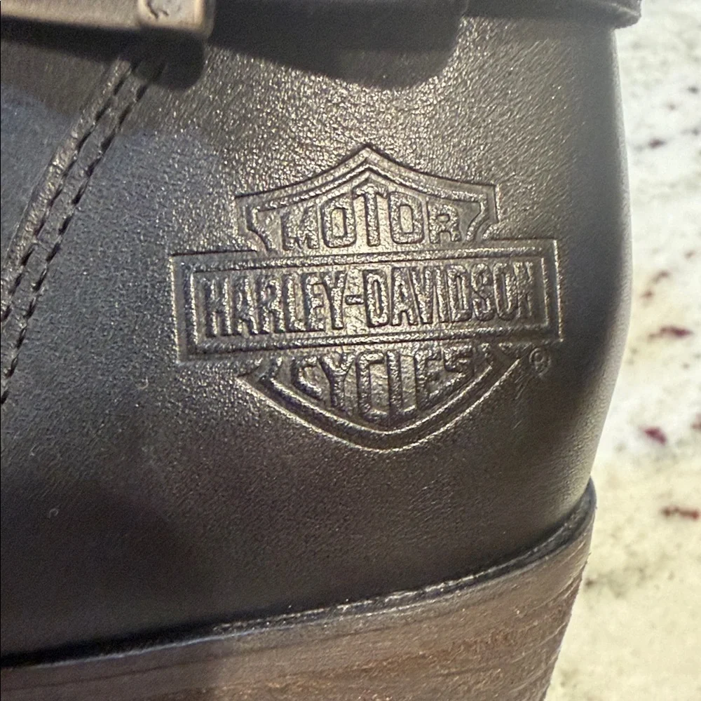 Harley-Davidson Women's Black Leather Booties NWOT